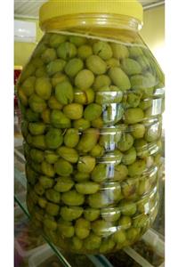 AKTEPE DERVİŞ TURŞU VEZEYTİNCİLİK Yeni Mahsül Hatay Kırması,doğal ,taze,naturel, Yeşil Zeytin 4,5 Litre