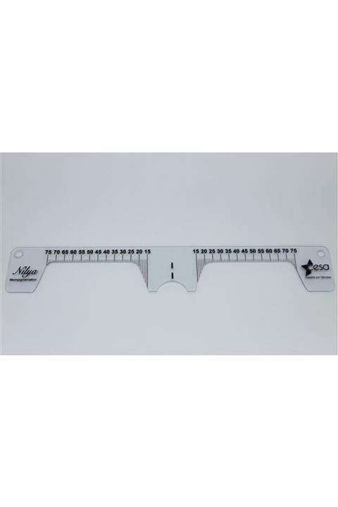 Cesa Kalıcı Makyaj Microblading Plastik Kaş Ölçüm Cetveli