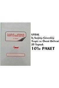 Uysal 10'lu Iş Sağlığı-güvenliği Tespit Ve Öneri Defteri 25 Yp