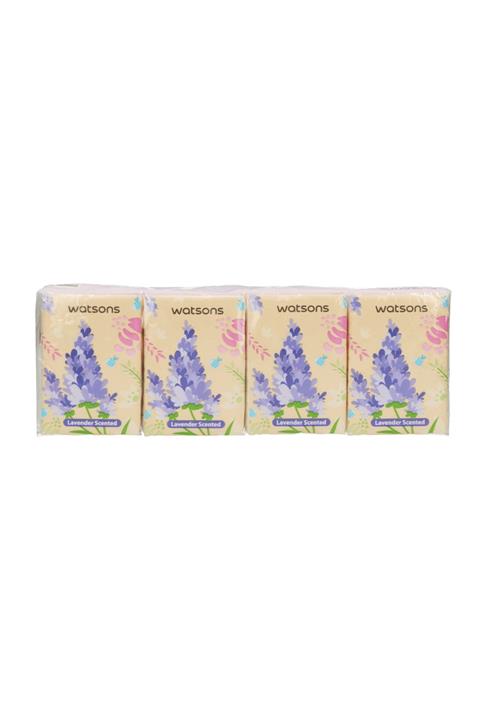 Watsons Lavender Mini Mendil 3 Katlı 8 Adet 4894532667642