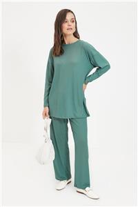 Trendyol Modest Mint Örme Alt-Üst Takım TCTAW22US0020