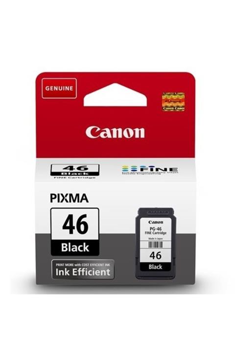Canon PG-46 Orijinal Siyah Mürekkep Kartuşu
