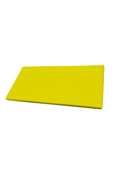 Neworldgym Sarı Jimnastik Minderi 100x400x5 cm