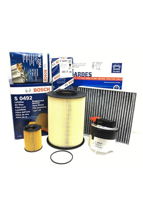 Bosch Ford Focus 2 - 2.5 Filtre Bakım Seti 1.6 Tdci Dizel (2007-2011)