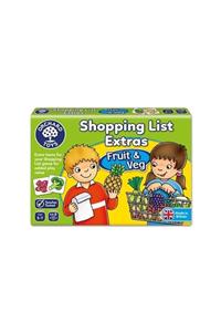 ORCHARD Toys Shopping List Fruit & Veg Alışveriş Sepeti Meyve Ve Sebzeler 3 - 7 Yaş 090