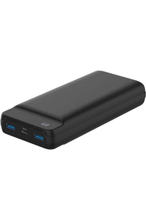 Celly 20000 Mah 18w Hızlı Şarj Taşınabilir Powerbank - Siyah