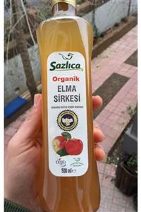 Sazlıca Organik Doğal Fermente %100 Organik Elma Sirkesi 500ml