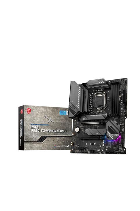 MSI Mag B560 Tomahawk Wıfı Ddr4 5066mhz (oc) Hdmı Dp M.2 Usb 3.2 Wi-fi Atx 1200p
