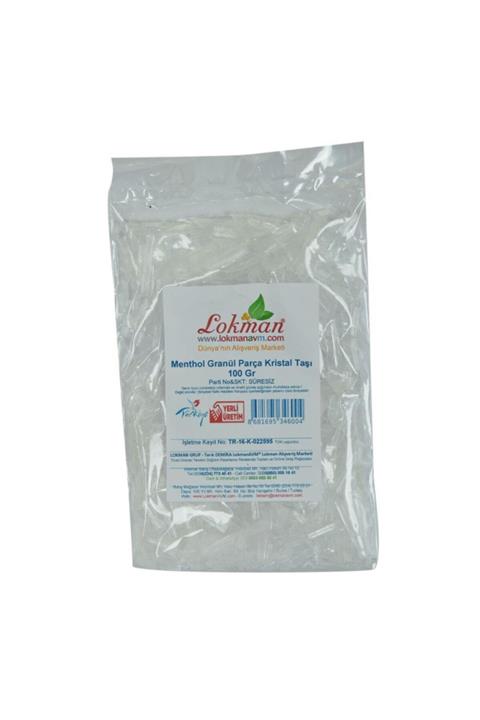 LokmanAVM Doğal Menthol Granül Parça Kristal Saf Masaj Mentol Taşı 100gr