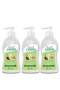 Baby's Green 3'lü Set Organik Aloe Veralı Bebek Cilt Temizleme Jeli - Sıvı Sabun