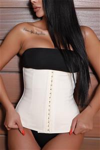 Yamuna Kadın Ten Rengi Latex Korse