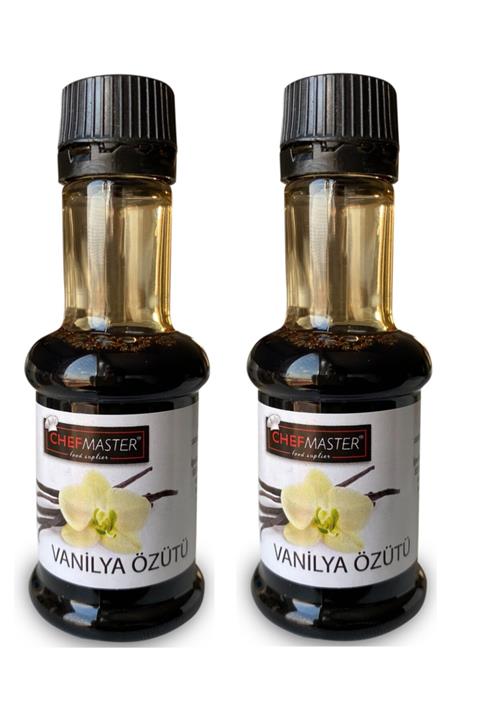 Chefmaster Vanilya Özütü 2 Li 40 Gr X 2 Adet Vanilya Extract