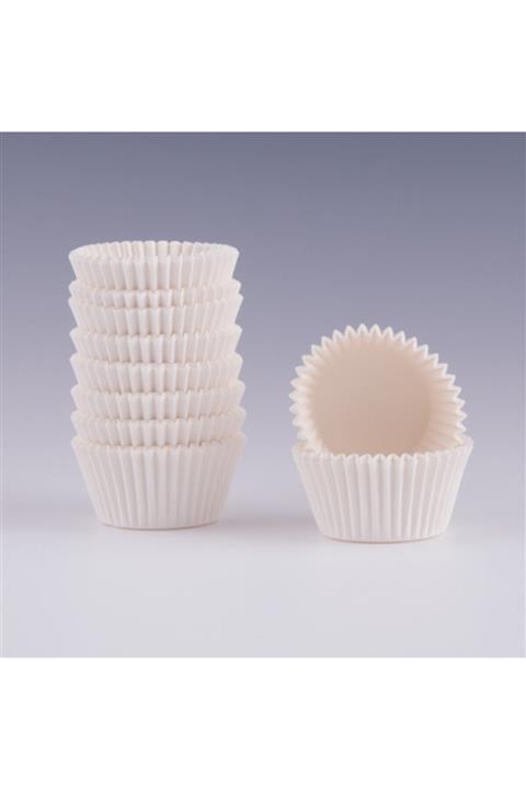 Pozitif Muffin Cupcake Beyaz No:5 Kapsül 500 Adet