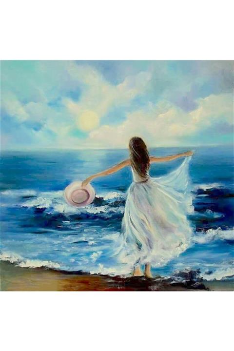 MARCEL SANAT Modern Serisi Elmas Mozaik Tablo 50x50cm