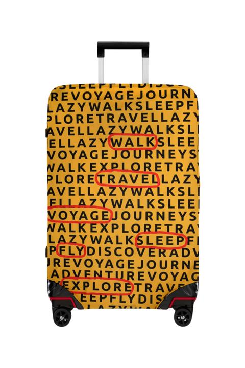 Dogo Crosswords Orta Boy Valiz Kılıfı