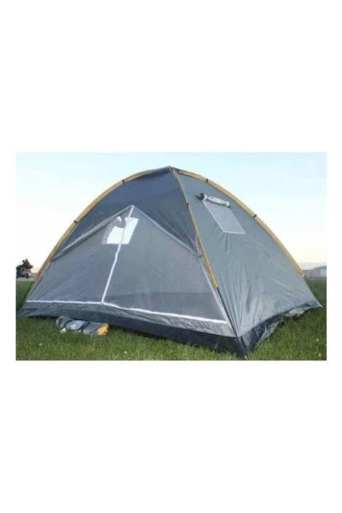 Proforce 7 Kişilik 320x240x180 Cm Gri&sarı Çadır, Mavi&sarı