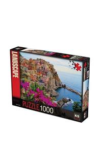 Ks Puzzle 1000 Parça Village of Manarola Puzzle