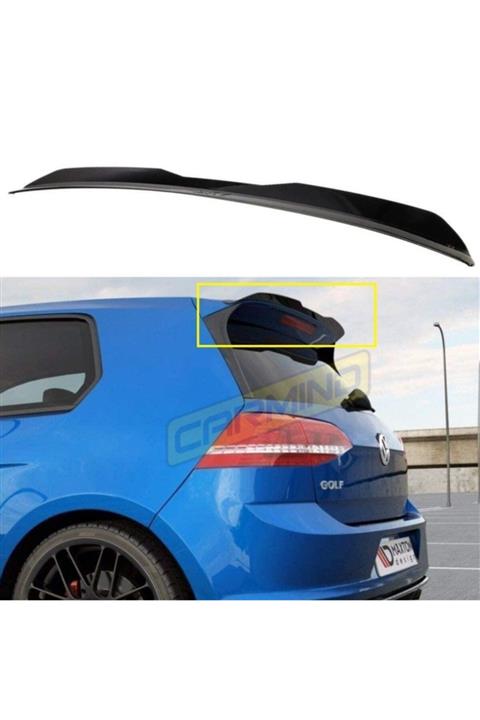 Carmind Volkswagen Golf 7 -7,5 Bagaj Üstü Gtı Spoiler Piano Black