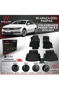 wöller Volkswagen Passat B8.5 B8 Paspas 2015 Sonrası 3d Havuzlu Paspas