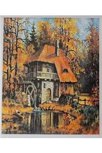 MENTAŞ 5d Elmas Boyama Boncuklu Goblen Kristal Taşlı Mozaik Goblen Puzzle 50x65