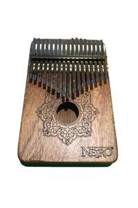 Neiro 17 Tuşlu Pro Maun Kalimba + Çekiç + Kılıf+ Temizleme Bezi+ Nota Sticker