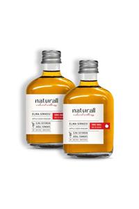 Naturall Apple Cider Vinegar Doğal Fermente Elma Sirkesi( Sirke Analı) 200ml (2'Lİ SET)