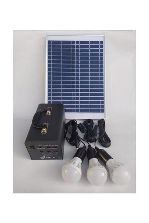 VALX Solar Set(güneş Ten Enerji Kiti) 3 Lambalı