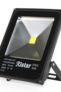 RİSTAR 50 Watt Led Projektör Bahçe Çim Sokak Halı Saha Dış Aydınlatma