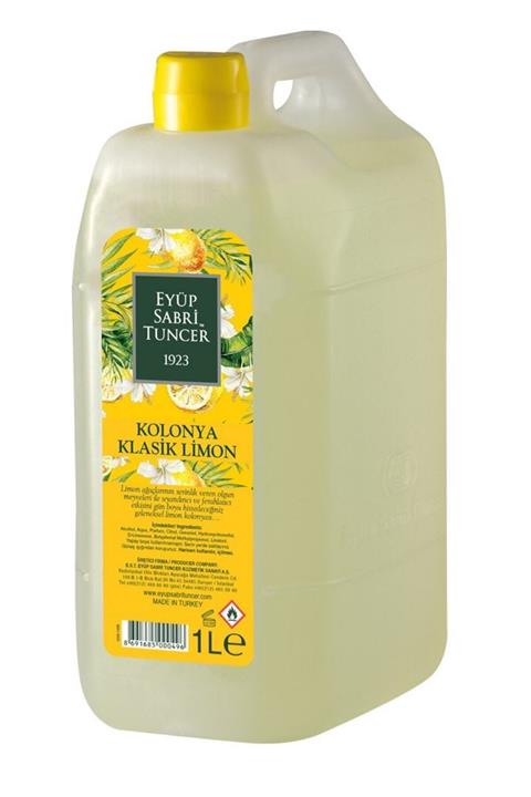 Eyüp Sabri Tuncer Limon Kolonyası 1 Lt Bidon 80° Derece