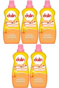 Dalin Çamaşır Yumuşatıcı Konsantre Çiçek Perisi 1200ml 5li Set