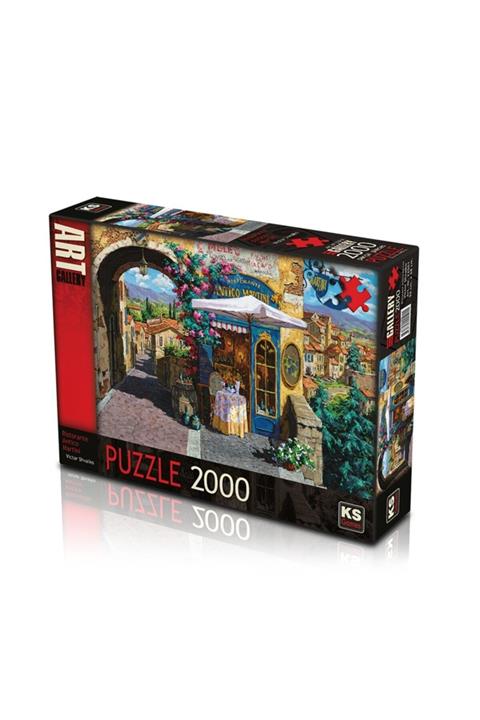 Ks Puzzle Ristorante Antico Martini Puzzle 2000 Parça (22501)