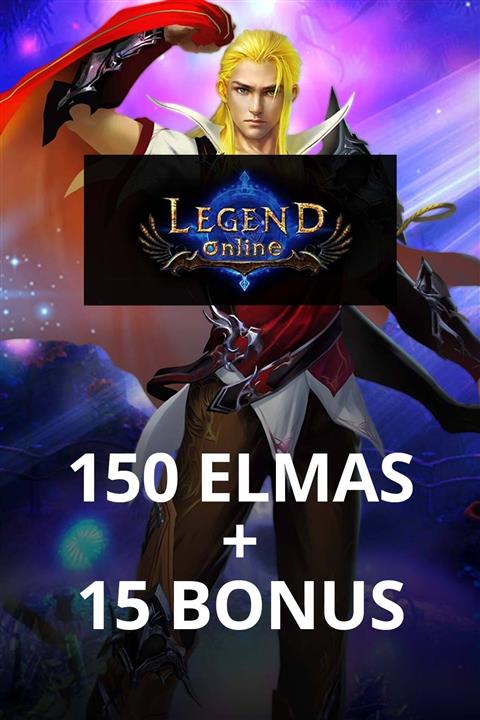 Oasis Games Legend Online 150 Elmas + 15 Bonus