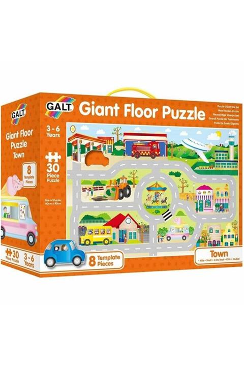 Galt Şehir Dev Yer Yapbozu - 30 Parça