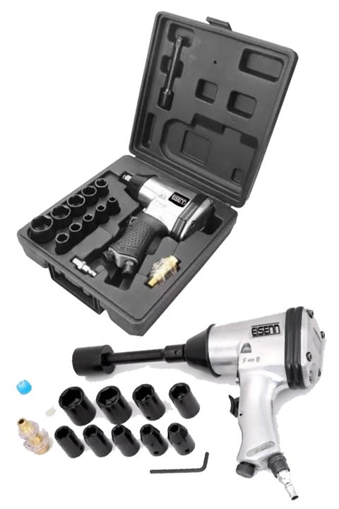 Eisenn Germany Technology Air 540 Nm Havalı Somun Sökme + 15 Parça Set