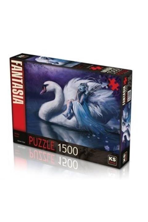 Ks Puzzle Ks White Swan 1500 Parça Puzzle