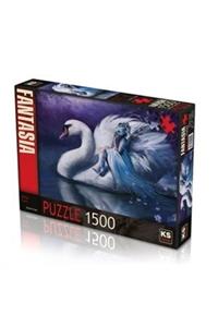 Ks Puzzle Ks White Swan 1500 Parça Puzzle