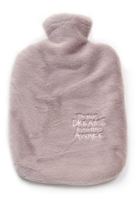 YOYOSO Yün Sıcak Su Torbası Termofor 2000 Ml 21 X 33 Cm Kahve