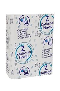 Alsil Alsil Z Katlama Dispenser Kağıt Havlu 150 x 12 Paket