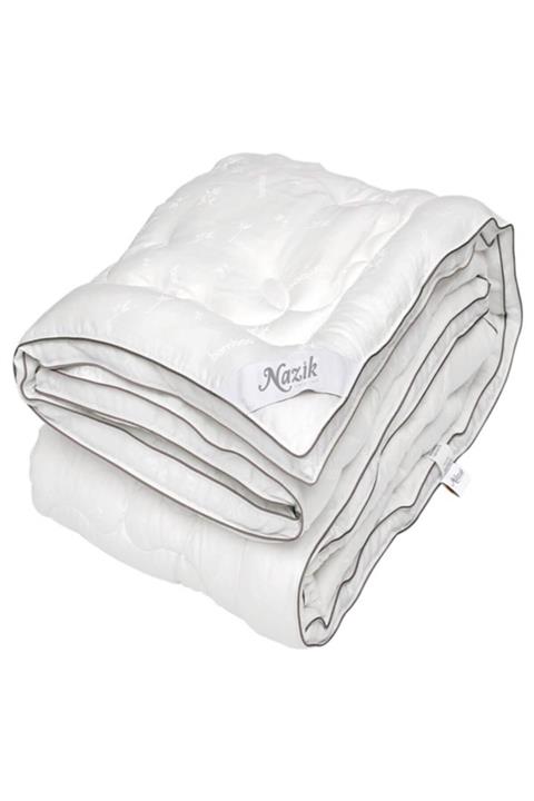 Royal Nazik Beyaz Bambu Yorgan King Size