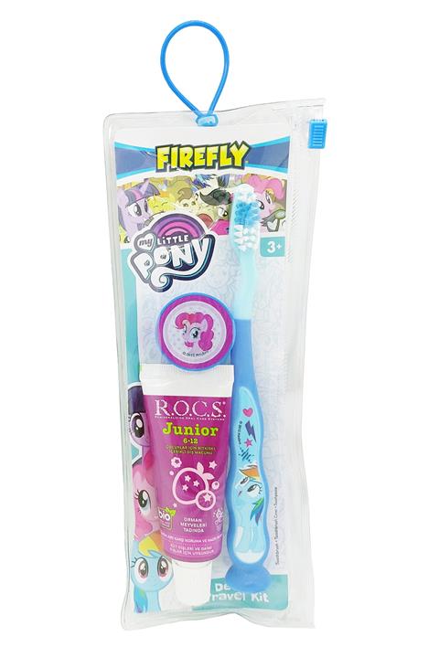 R.O.C.S. Rocs Junıor Diş Macunu Ve My Lıttle Pony Diş Fırçası Çantalı Seyahat Seti – Mavi