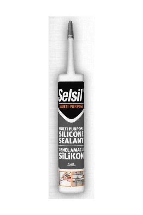 Selsil Genel Amaçlı Silikon Beyaz 280 Gr.