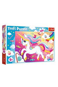 Trefl Puzzle Beautiful Unicorn 100 Parça Puzzle 16386