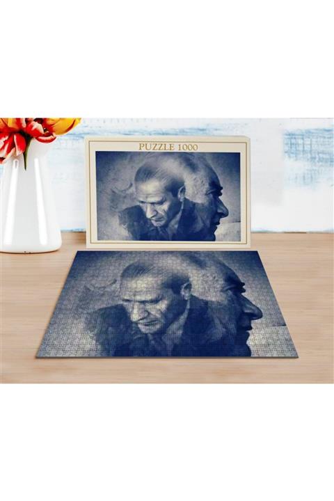 BK Home Atatürk Tasarımlı 1000 Parça Profesyonel Puzzle-30