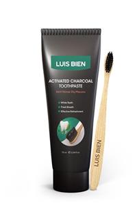 Luis Bien Aktif Karbon Diş Temizleme Macunu 75 Ml + Bambu Diş Fırçası Set