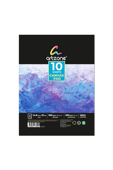 Arches Artzone Canvas Pad - Tuval Dokulu Defter A5 - 10 Yaprak