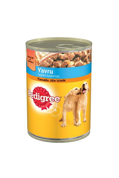 Pedigree Junior Yavru Konserve Köpek Maması 400 Gr. 24 Adet