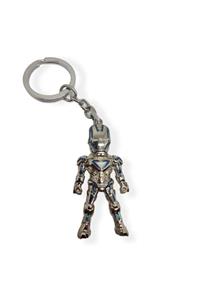 Getgift Marvel Avengers Iron-man Gümüş Renkli Neon Metal Anahtarlık