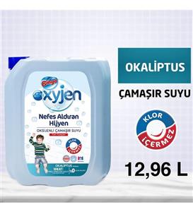 Bingo Oksijen Çamaşır Suyu 3,24 lt Okaliptus 4'lü