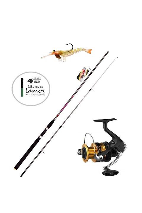 Shimano Fx 4000 Fc & Ecoport Evo Stick 270cm 15-45 Gr Spin Olta Seti