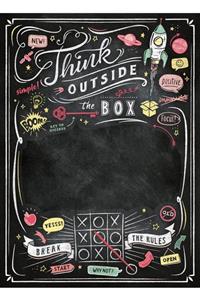 CLEMENTONI Think Outside The Box Black Board 1000 Parça Puzzle 39468